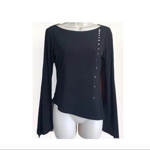 HOT SAUCE- Medium size women's black blouse.